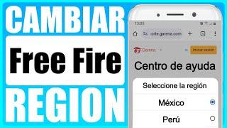 Cómo CAMBIAR de REGIÓN en FREE FIRE » 2024SIN VPN: CUALQUIER REGIÓN [EE.UU,SUDAMERICA,EUROPA,ASIA]