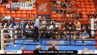 Ramiro "Lobito" Carrillo vs Antonio Canas No Contest UIC Pavilion Warriors Boxing