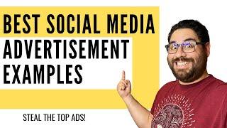 BEST Social Media Advertisement Examples STEAL THE TOP ADS!