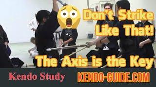 Kendo Study: How to Strike Dō Using The Axis of Your Body