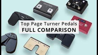 The best page turner pedals on the market - full comparison