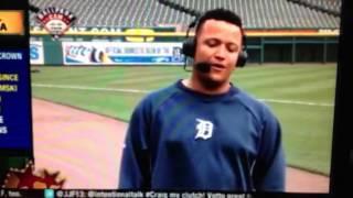 Miggy imitates Jim Leyland