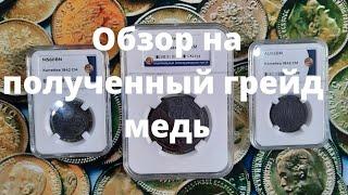 Обзор:На полученный грейд медных монет