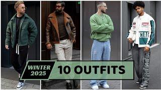 10 Latest Winter Outfit Ideas for Men 2025 | Men's Fashion