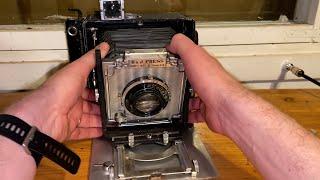 Old Camera Review: Burke & James Press Camera