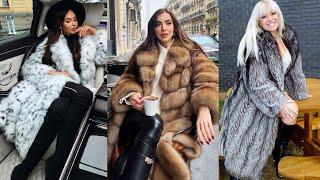 2024 Most Popular Flattering Collection Fur Coat for Girls#winter dress #furcoat #Gucci #hollywood