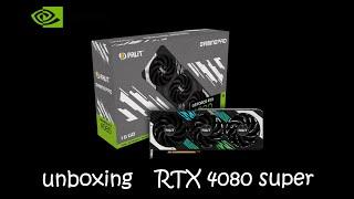 RTX 4080 Super Palit GamingPro | UNBOXING | Распаковка