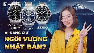 Đồng hồ Nhật Bản SEIKO - CITIZEN - ORIENT nào đáng mua nhất ? | ECO DRIVE vs SOLAR