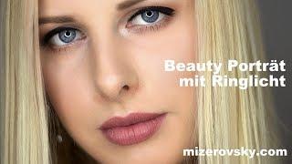 fotoseminar.at - Beauty Porträt mit Ringlicht - Harald Mizerovsky erklärt Fotografie