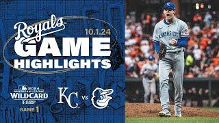 Charm City Classic | Royals Out-Duel Orioles in AL Wild Card Game 1