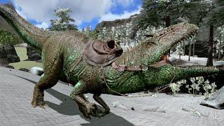 giganotosaurio doma explicación y 2 trampas ark mobile