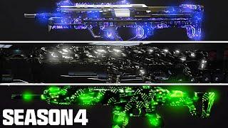 ALL Season 4 FREE ANIMATED CAMOS SHOWCASE! (Obsidian, Lightning, & MORE) - Modern Warfare 3