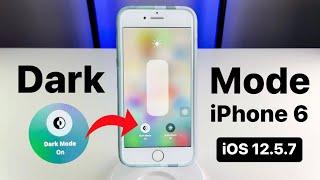 Get True Dark on iPhone 6 (iOS 12.5.7) || DARK MODE on iOS 12.5.7