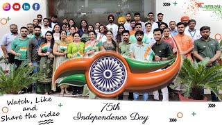 Team Talentelgia Technologies came together to celebrate the 76th Independence day.