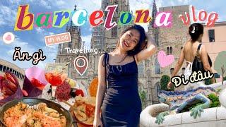 Sang TÂY BAN NHA chào hè  | ăn gì đi đâu | Barcelona travel vlog | @Subline.tlinh