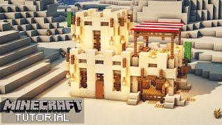 Minecraft: How To Build a Desert House (Tutorial)