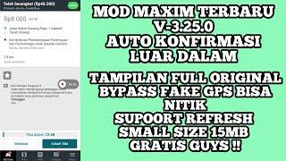 Mod maxim taxcee driver auto konfirmasi original