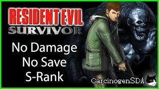 Resident Evil: Survivor (PSX) - No Damage No Save (S-Rank)