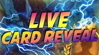 LIVE | Card Reveal di Boscotetro con Meliador e Samsung! | Hearthstone