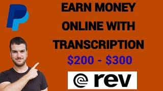 Rev.com Review - Earn Money Online With Transcription - Easy work from home Side Hustle