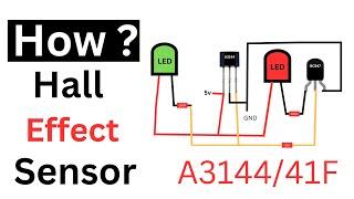 Hall Effect Sensor A3144 hall sensor #hallsensor #halleffect #sensor