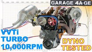 10,000rpm, Long rod, VVTi, Turbo 4AGE Hilux - dyno tested