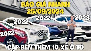 Báo giá nhanh 10 xe siêu lướt mới về và dàn 50 xe đang có tại Siêu Thị Ô Tô Hà Nội (Sài Gòn).