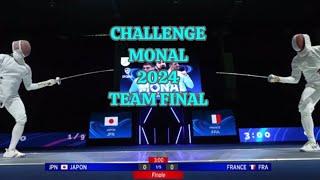 [GOLD] Japan  v France  l Challenge Monal Epee Fencing World Cup 2024 | Men’s Epee Team