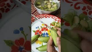 Masak Lemak Pisang Muda + Tempoyak + Petai...Menu Kampung Makan Tengahari Sedap