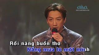 Karaoke Đồi Thông Hai Mộ - Trường Vũ Beat Chuẩn (Tone Nam)