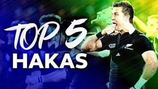 HAKA TIME | Top 5 Hakas from New Zealand in Rugby 