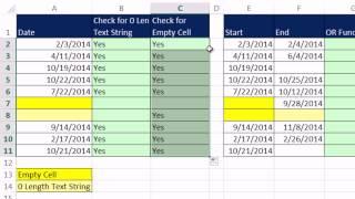 Excel Magic Trick 1155: IF Function: Checking For Empty Cells (5 Methods)