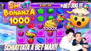 SCHIATTATA A BET 300!!!SWEET BONANZA 1000 SLOT ONLINE  BIG WIN BET MAX