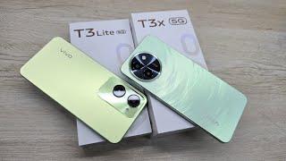 Vivo T3 Lite 5G vs Vivo T3x 5G - Which Should You Buy ?