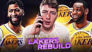 SUPER REALISTIC LOS ANGELES LAKERS REBUILD | NBA 2K22