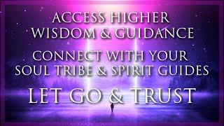 Soul Energy Awakening | Guided Meditation Activation | Higher Mind Guidance | LET GO and TRUST