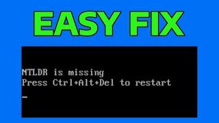 How To Fix NTLDR is Missing Error in Windows