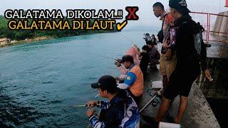 UMPAN TURUN LANGSUNG STRIKE.SPOT MANCING JEMBATAN MERAH JAYAPURA - PAPUA#hobingawur