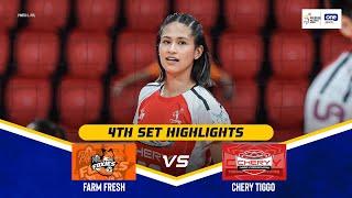 FARM FRESH vs. CHERY TIGGO | SET 4 HIGHLIGHTS | 2024-25 PVL ALL-FILIPINO CONFERENCE | MARCH 11, 2025