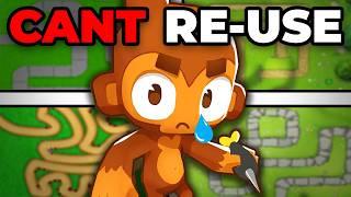 Can You Beat EVERY Bloons TD Game WITHOUT Re-Using A Monkey?