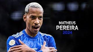 Matheus Pereira 2024 ● Cruzeiro ► Crazy Skills, Goals & Assists | HD