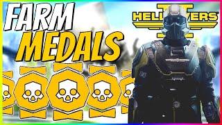 *SOLO* The FASTEST Way To Farm Medals In HELLDIVERS 2 | Make 260 Medals Per Hour!