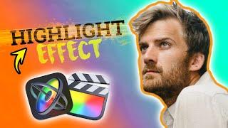 Johnny Harris Highlighter Effect using Apple Motion & Final Cut Pro