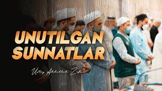 Unutilgan sunnatlar • ikki qo'lni cho'zib ko'tarish haqida | Ustoz Abdulloh Zufar