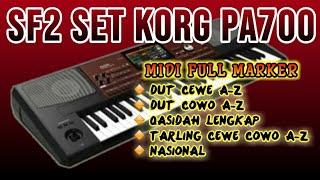 SF2 SET KORG PA700 PLUS MIDI FULL MARKERAN