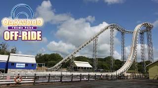 Oakwood Off-Ride Footage, Wales Theme Park | Non-Copyright