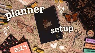 my 2024 planner setup  wonderland 222 bullet journal flip through