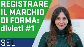 DIRITTO INDUSTRIALE | MARCHIO DI FORMA P. 1: DIVIETO DI REGISTRARE LA FORMA ESSENZIALE DEL PRODOTTO