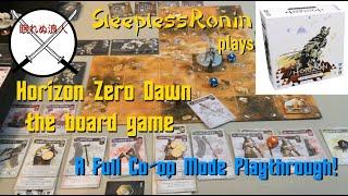 Cooperative Playthrough Horizon Zero Dawn the board game  - full game with SleeplessRonin
