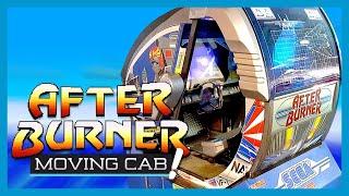 After Burner Arcade Machine Deluxe Moving Cabinet | One of the Best Arcade Machines Ever #EGX2017